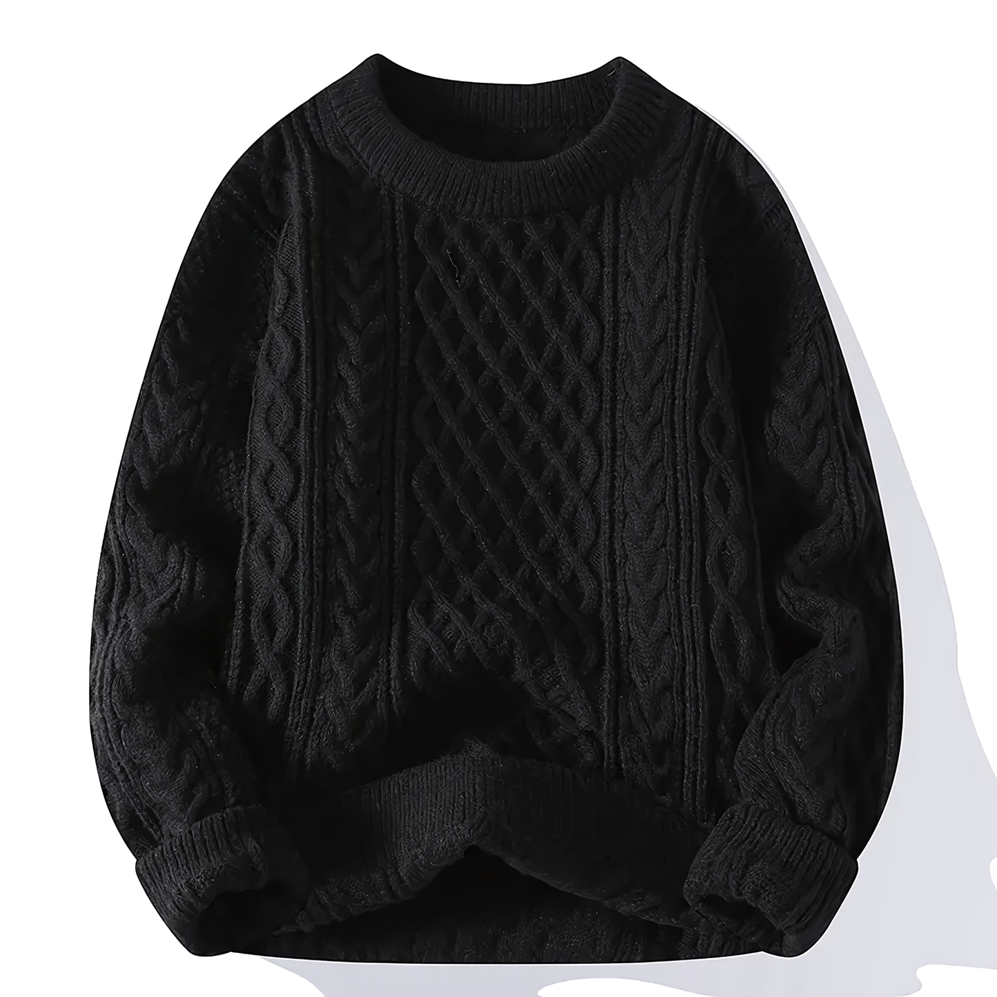 Heren Trui van Wol Noir